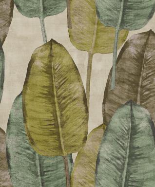 Strukturovaná vliesová tapeta, barevné listy, TA25081, Tahiti, Decoprint rozměry 0,53 x 10,05 m